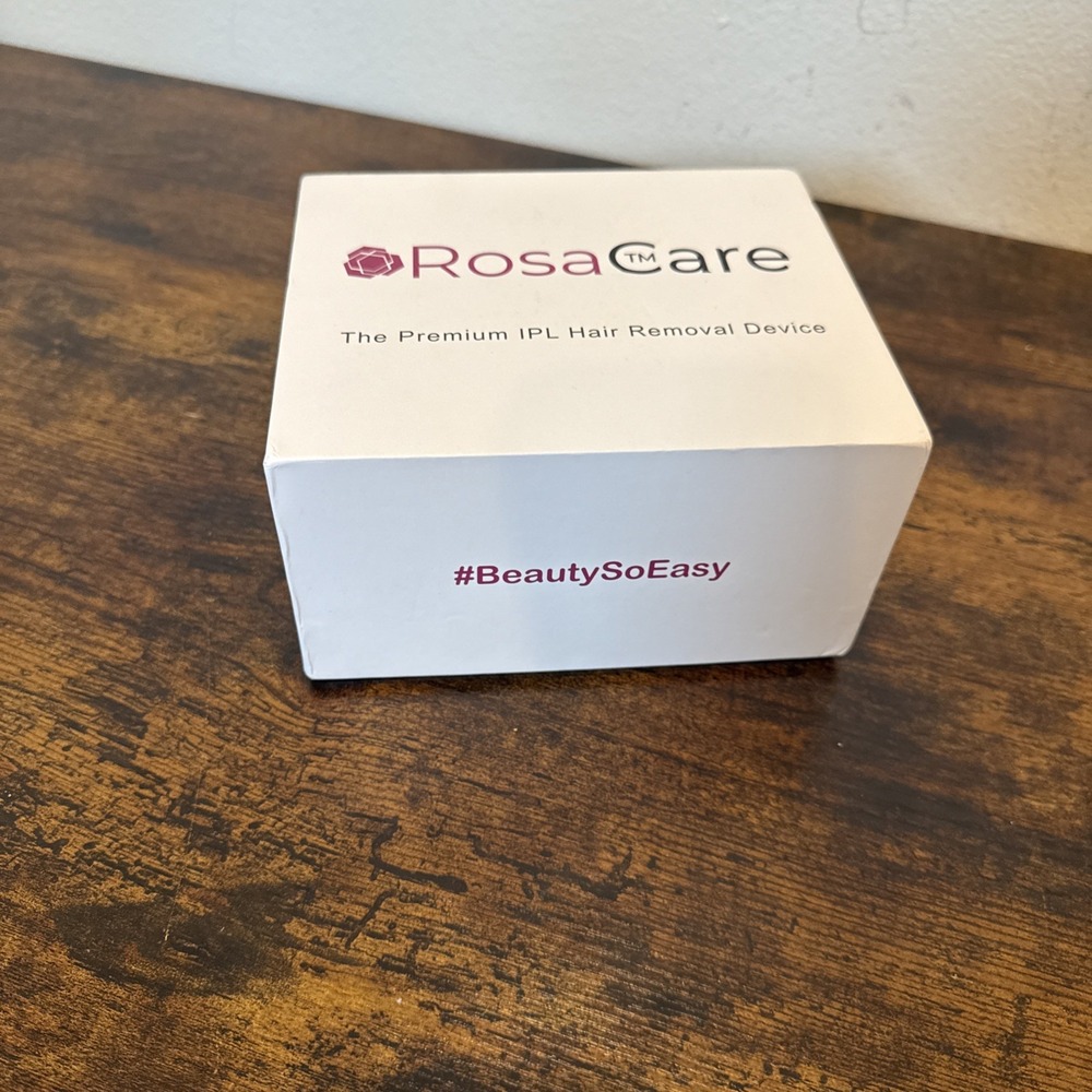Rosa Care Premium IPL Hair Removal Device At Home Laser Treatment White NEW